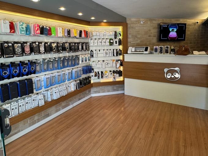 Balcão de atendimento da Bew Store